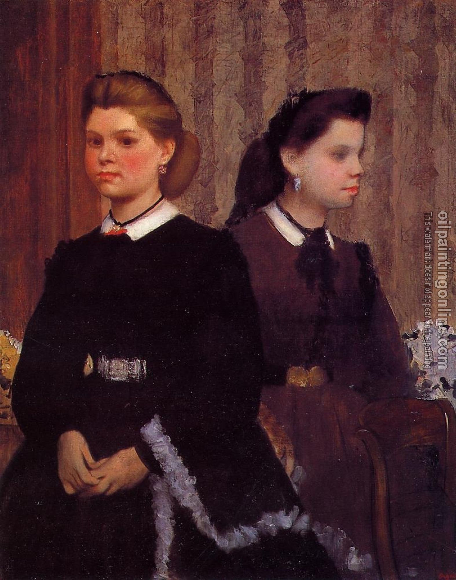Degas, Edgar - Giovanna and Giulia Belleli